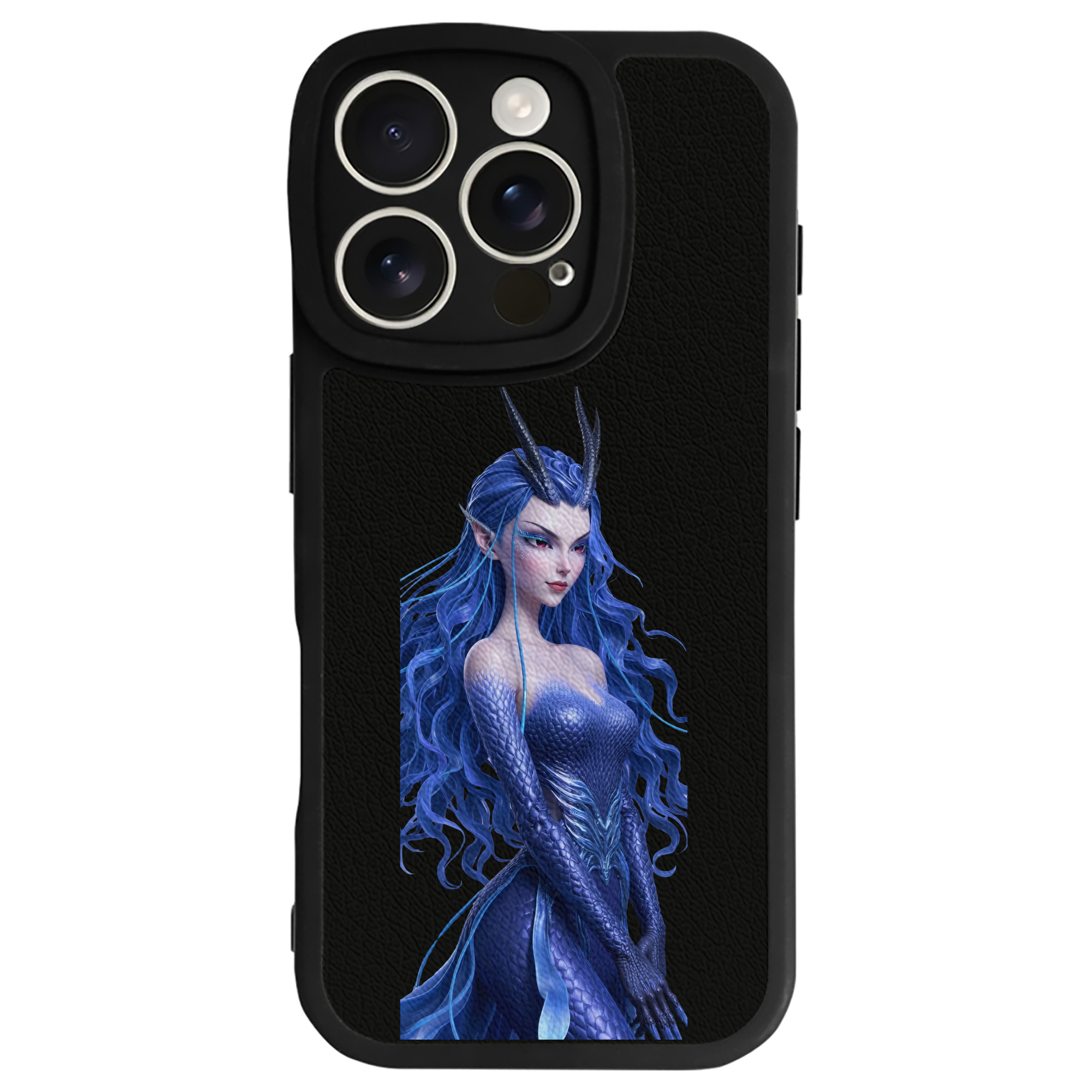 （画像用） Ne Zha 2 ナタ 魔童の大暴れ 【iPhone 16シリーズ対応】シリコンスマホケース（レザー調） 材質：シリコン